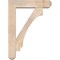 Ekena Millwork Imperial Craftsman Smooth Bracket w/ Offset Brace, Douglas Fir, 7 1/2"W x 32"D x 44"H BKT0806X32X44IMP04SDF - alternate 2